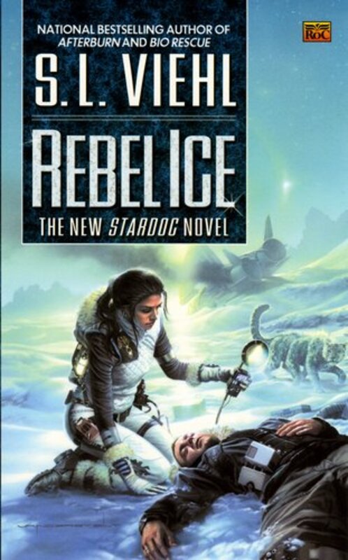 Book cover for "Rebel Ice" by S L Viehl