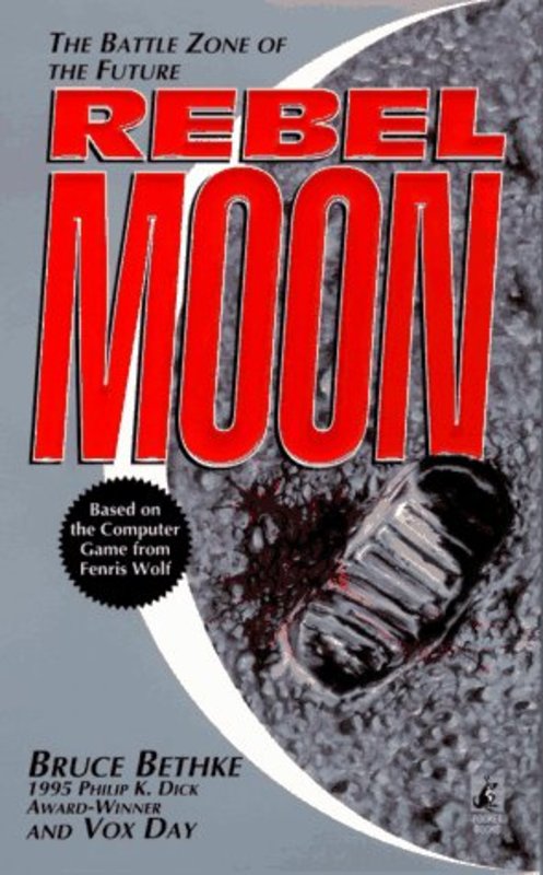 Book cover for "Rebel Moon" by Vox Day