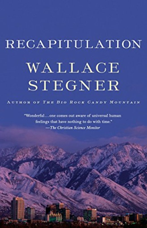 Book cover for "Recapitulation" by Wallace Stegner