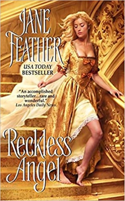 Book cover for "Reckless Angel" by Jane Feather