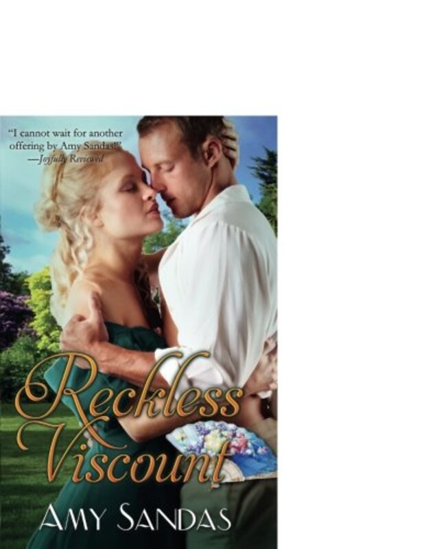 Book cover for "Reckless Viscount" by Amy Sandas