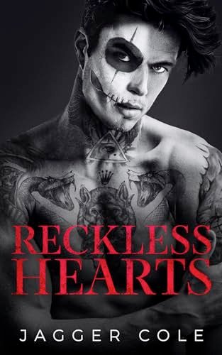 Book cover for "Reckless Hearts" by Jagger Cole