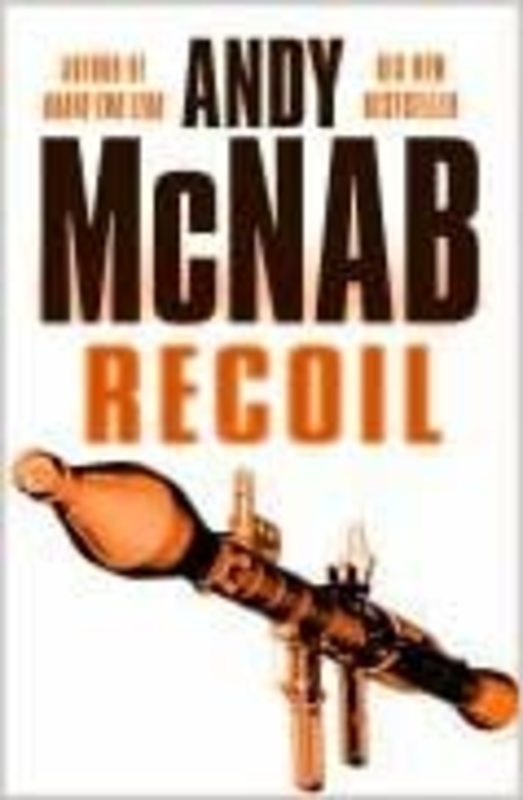 Book cover for "Recoil" by Andy McNab
