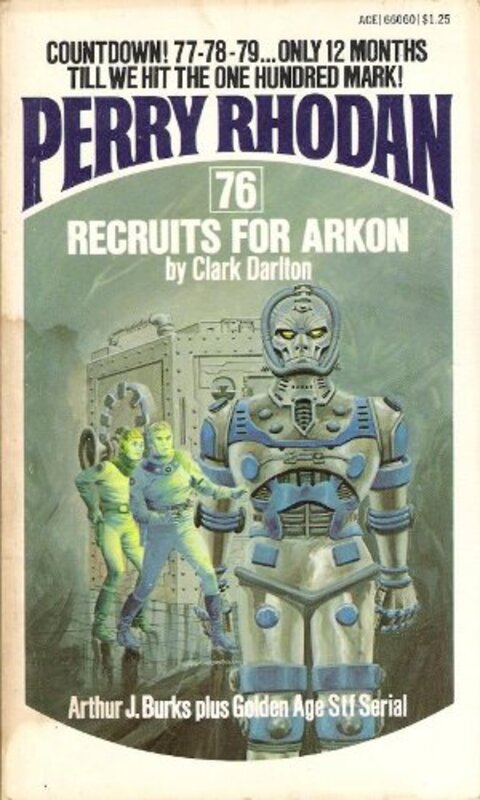 Book cover for "Recruits For Arkon" by Kurt Brand