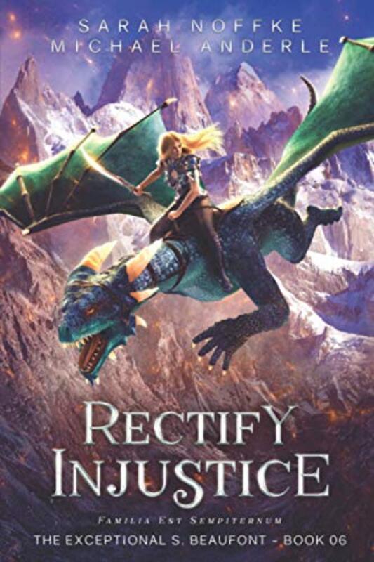 Book cover for "Rectify Injustice" by Sarah Noffke