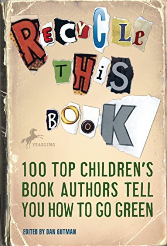 Book cover for "Recycle This Book" by Dan Gutman