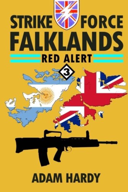 Book cover for "Red Alert" by Adam Hardy