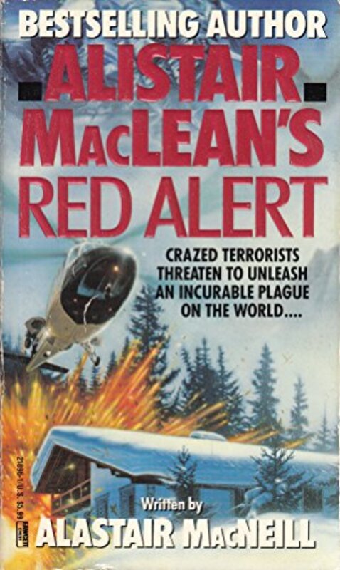 Book cover for "Red Alert" by Alistair MacLean
