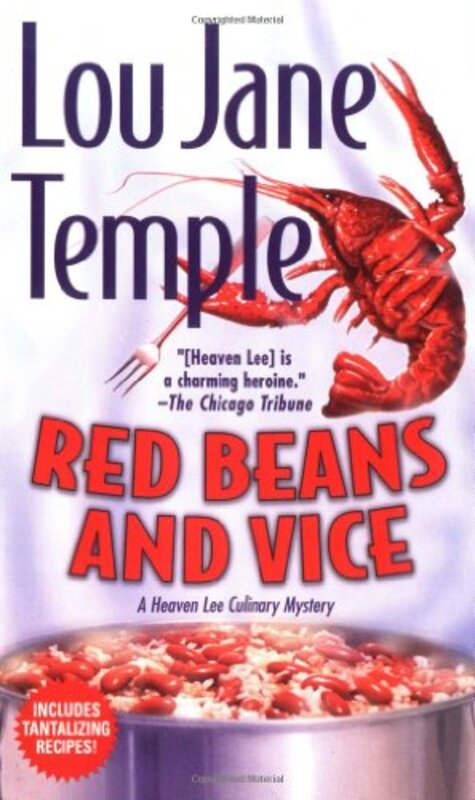 Book cover for "Red Beans and Vice" by Lou Jane Temple