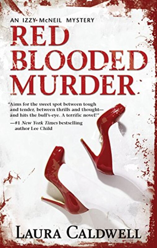 Book cover for "Red Blooded Murder" by Laura Caldwell