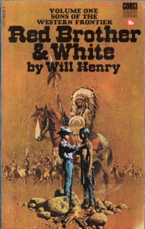 Book cover for "Red Brother and White" by Will Henry