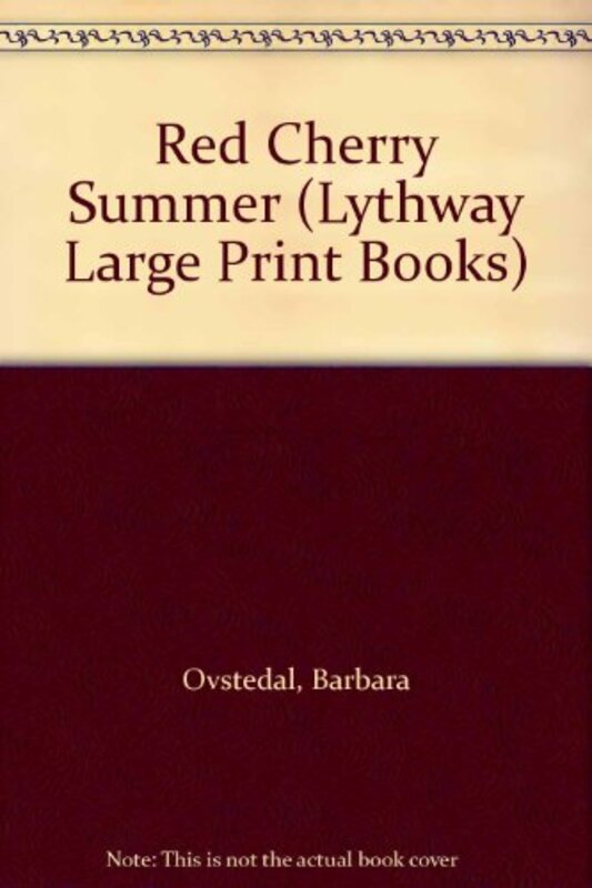Book cover for "Red Cherry Summer" by Barbara Ovstedal