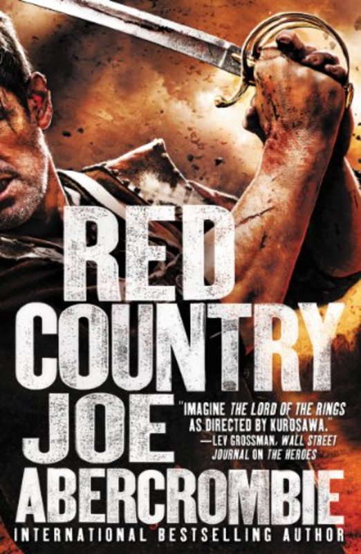 Book cover for "Red Country" by Joe Abercrombie
