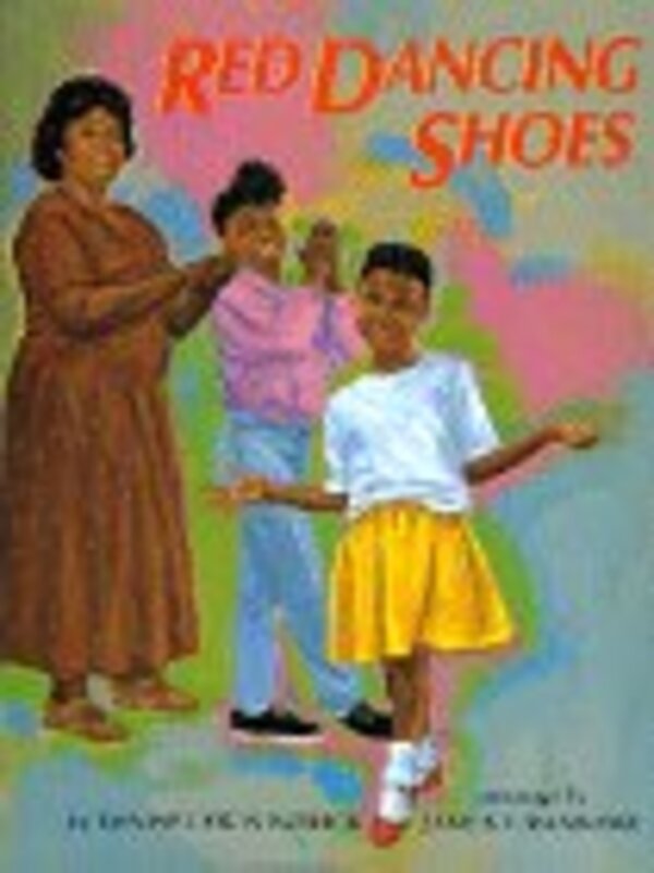 Book cover for "Red Dancing Shoes" by James E Ransome