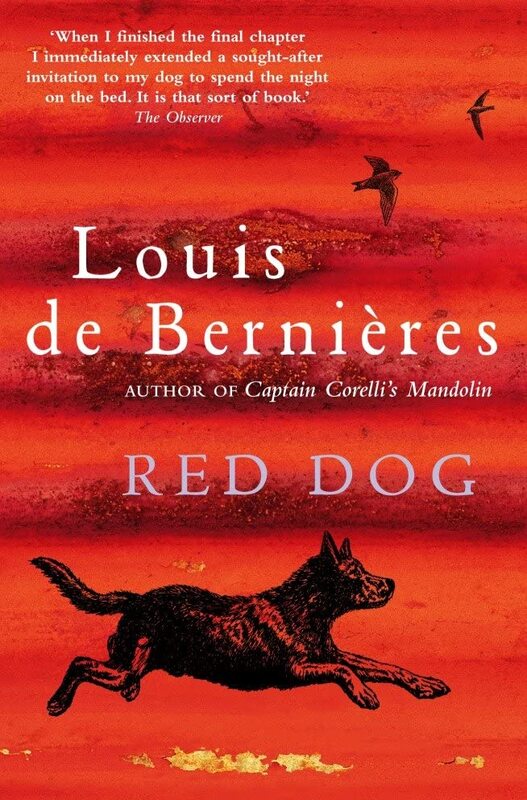 Book cover for "Red Dog" by Louis de Bernieres