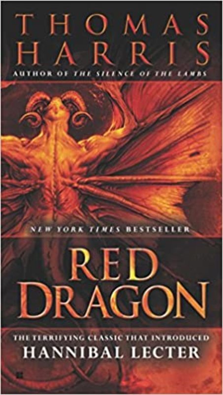 Book cover for "Red Dragon" by Thomas Harris