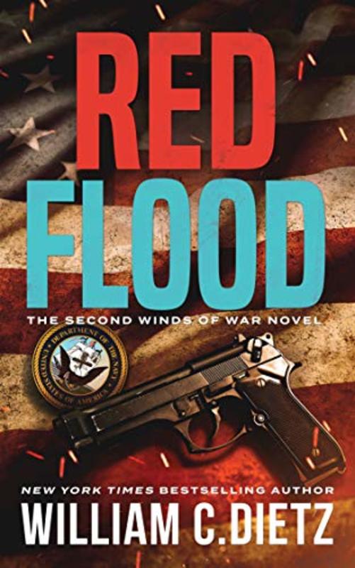 Book cover for "Red Flood" by William C Dietz
