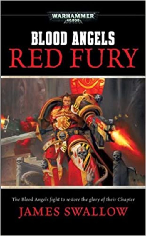 Book cover for "Red Fury" by James Swallow