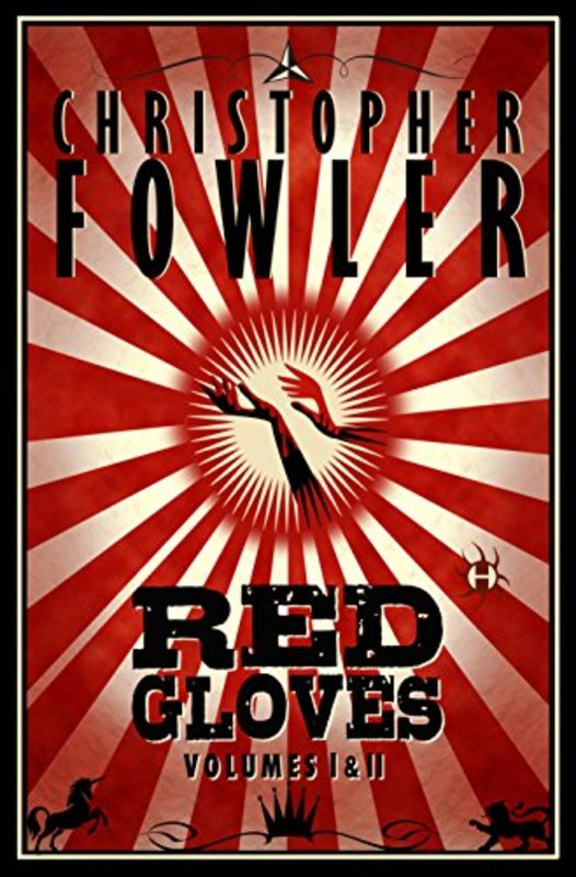 Book cover for "Red Gloves" by Christopher Fowler