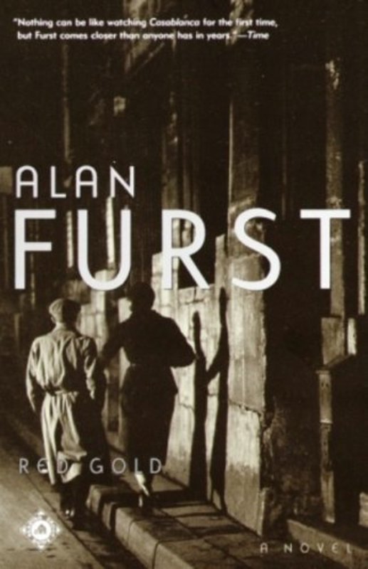 Book cover for "Red Gold" by Alan Furst