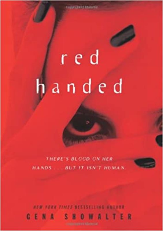 Book cover for "Red Handed" by Gena Showalter