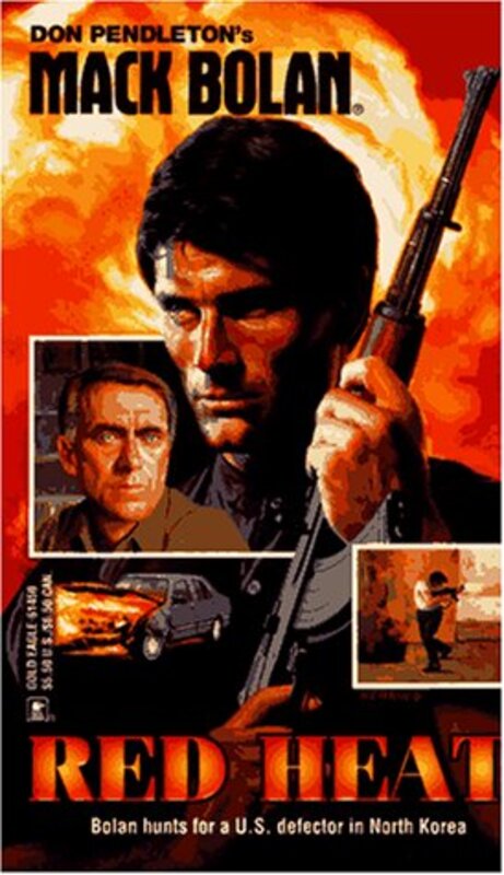 Book cover for "Red Heat" by Mike Newton
