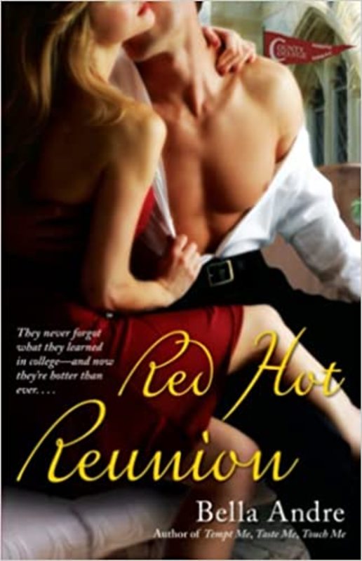 Book cover for "Red Hot Reunion" by Bella Andre