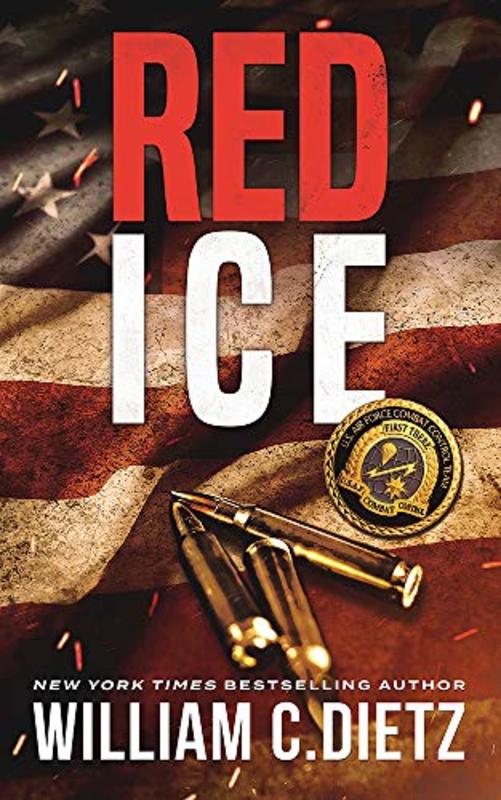 Book cover for "Red Ice" by William C Dietz