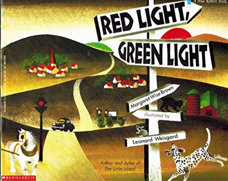 Book cover for "Red Light, Green Light" by Margaret Wise Brown