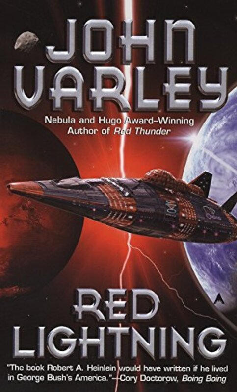 Book cover for "Red Lightning" by John Varley