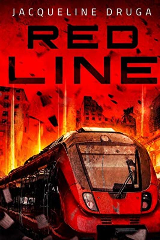 Book cover for "Red Line" by Jacqueline Druga