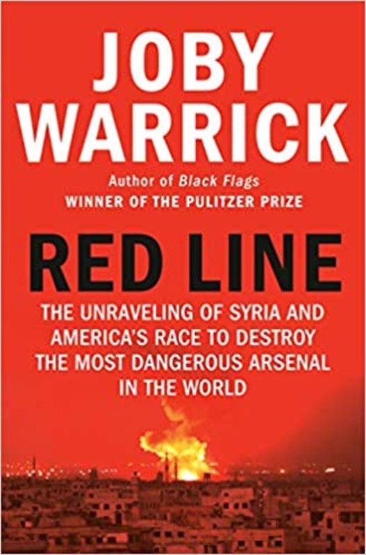Book cover for "Red Line" by Joby Warrick