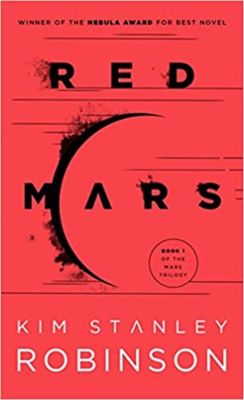Book cover for "Red Mars" by Kim Stanley Robinson