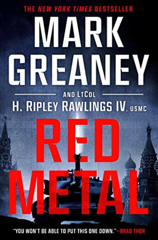 Book cover for "Red Metal" by Mark Greaney