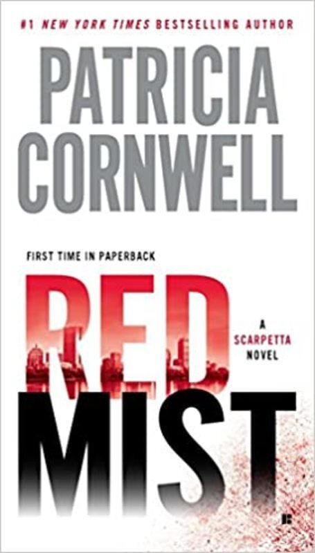 Book cover for "Red Mist" by Patricia Cornwell