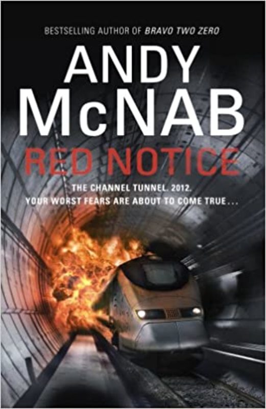 Book cover for "Red Notice" by Andy McNab