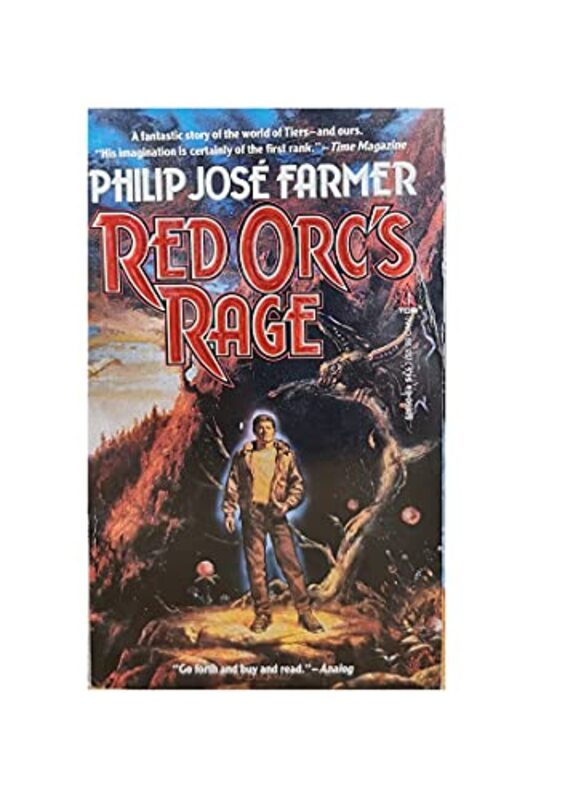 Book cover for "Red Orc's Rage" by Philip Jose Farmer