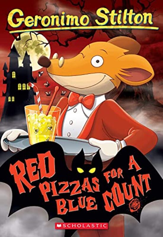 Book cover for "Red Pizzas for a Blue Count" by Elisabetta Dami