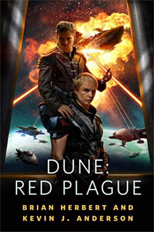 Book cover for "Red Plague" by Kevin J Anderson