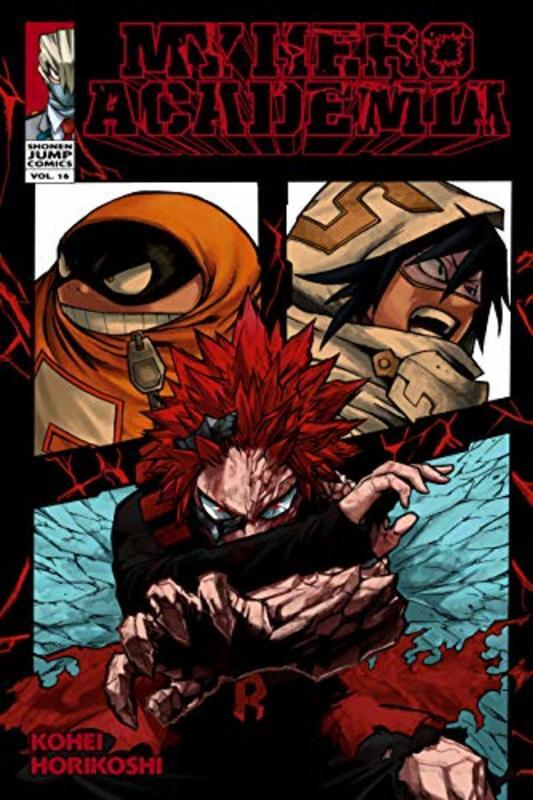 Book cover for "Red Riot" by Kohei Horikoshi