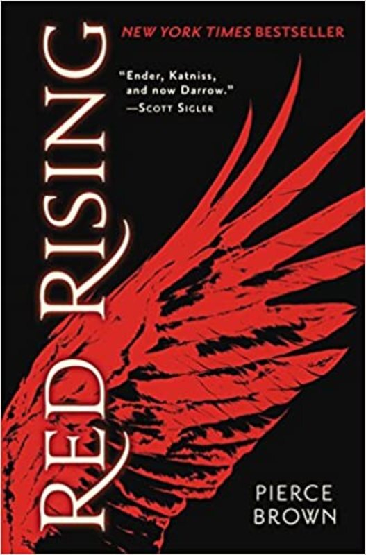 Book cover for "Red Rising" by Pierce Brown