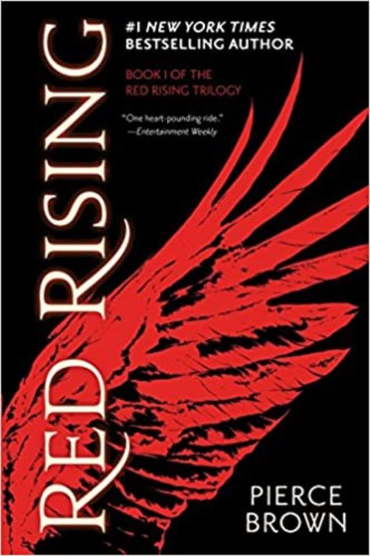 Book cover for "Red Rising" by Pierce Brown