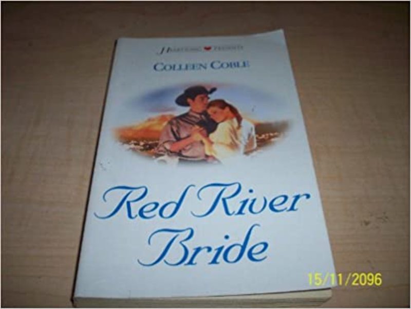 Book cover for "Red River Bride" by Colleen Coble
