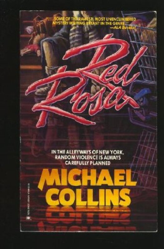 Book cover for "Red Rosa" by Dennis Lynds