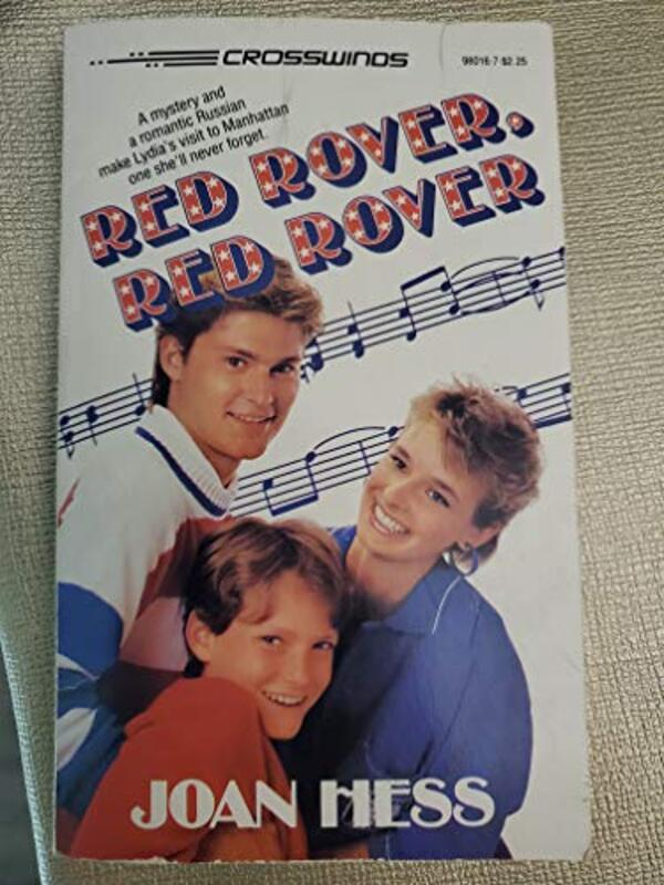 Book cover for "Red Rover, Red Rover" by Joan Hess