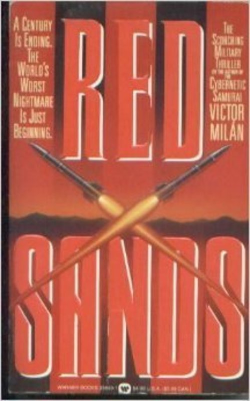 Book cover for "Red Sands" by Victor Milan