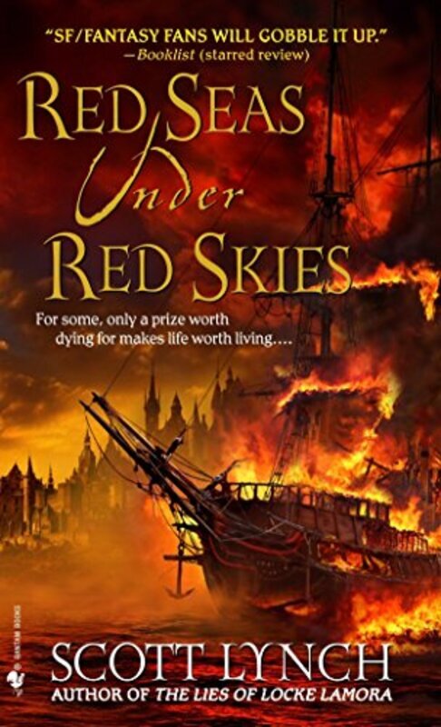 Book cover for "Red Seas Under Red Skies" by Scott Lynch