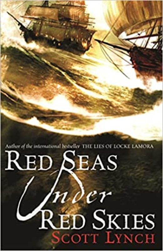 Book cover for "Red Seas Under Red Skies" by Scott Lynch