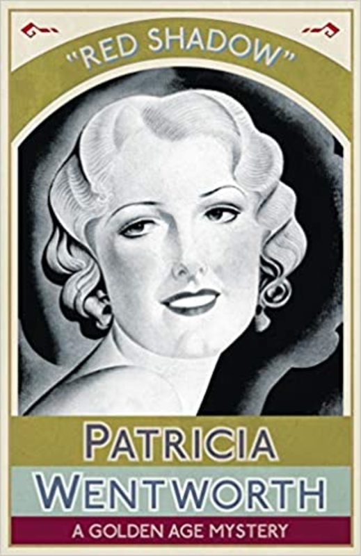 Book cover for "Red Shadow" by Patricia Wentworth
