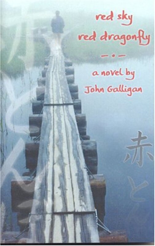 Book cover for "Red Sky, Red Dragonfly" by John Galligan